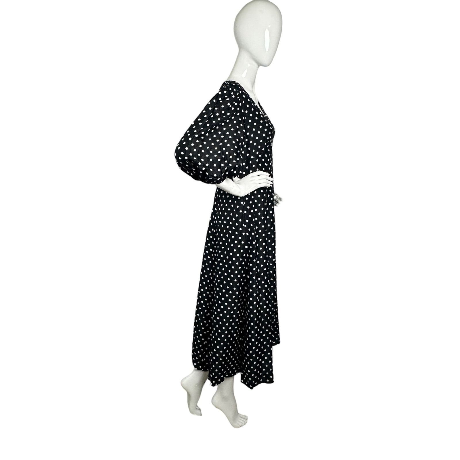 Kate Spade Kate Spade Harmony Dot Cloqué mainline Dress 6 Black Size M / US 6-8 / IT 42-44 - 5 Thumbnail