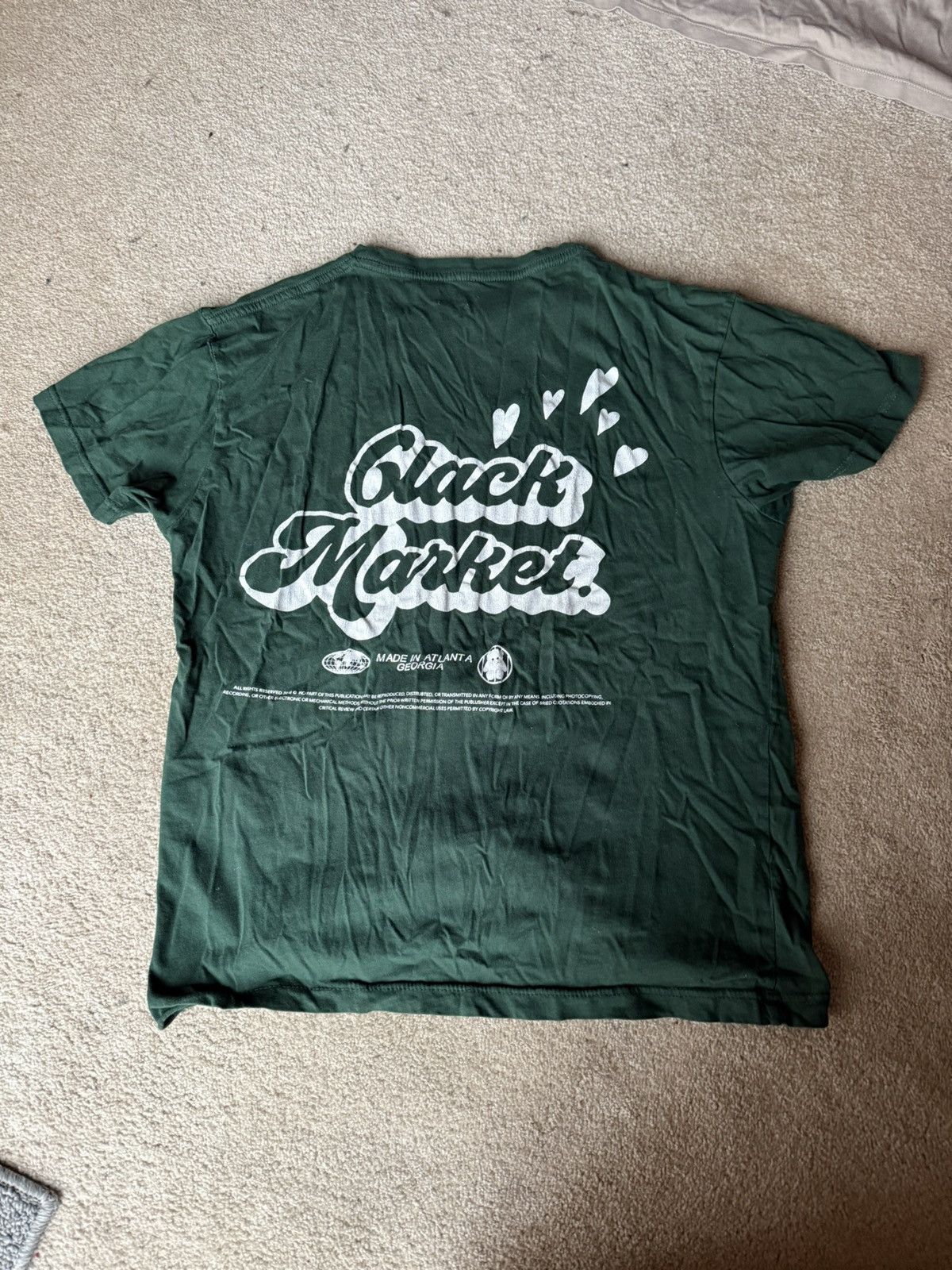 Band Tees 6lack - 6lack market made in atlanta t shirt Size US L / EU 52-54 / 3 - 2 Thumbnail