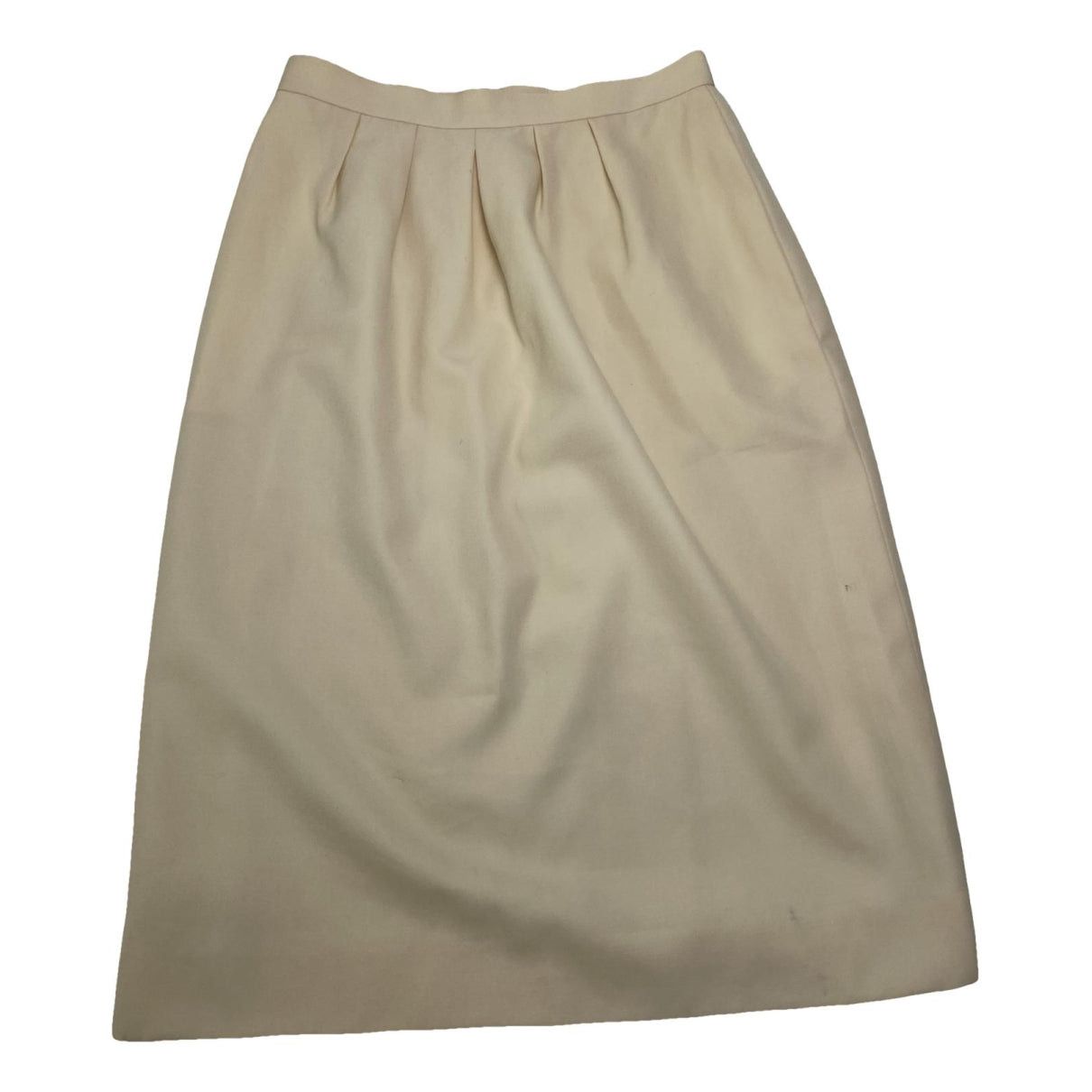 Dior Beige Polyester Skirt Size 34" / US 12 / IT 48 - 1 Thumbnail