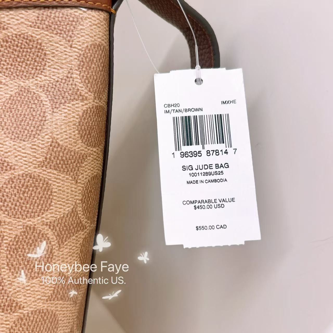 Coach Jude Duffle Bag In Signature Canvas CBH20 Size ONE SIZE - 4 Thumbnail