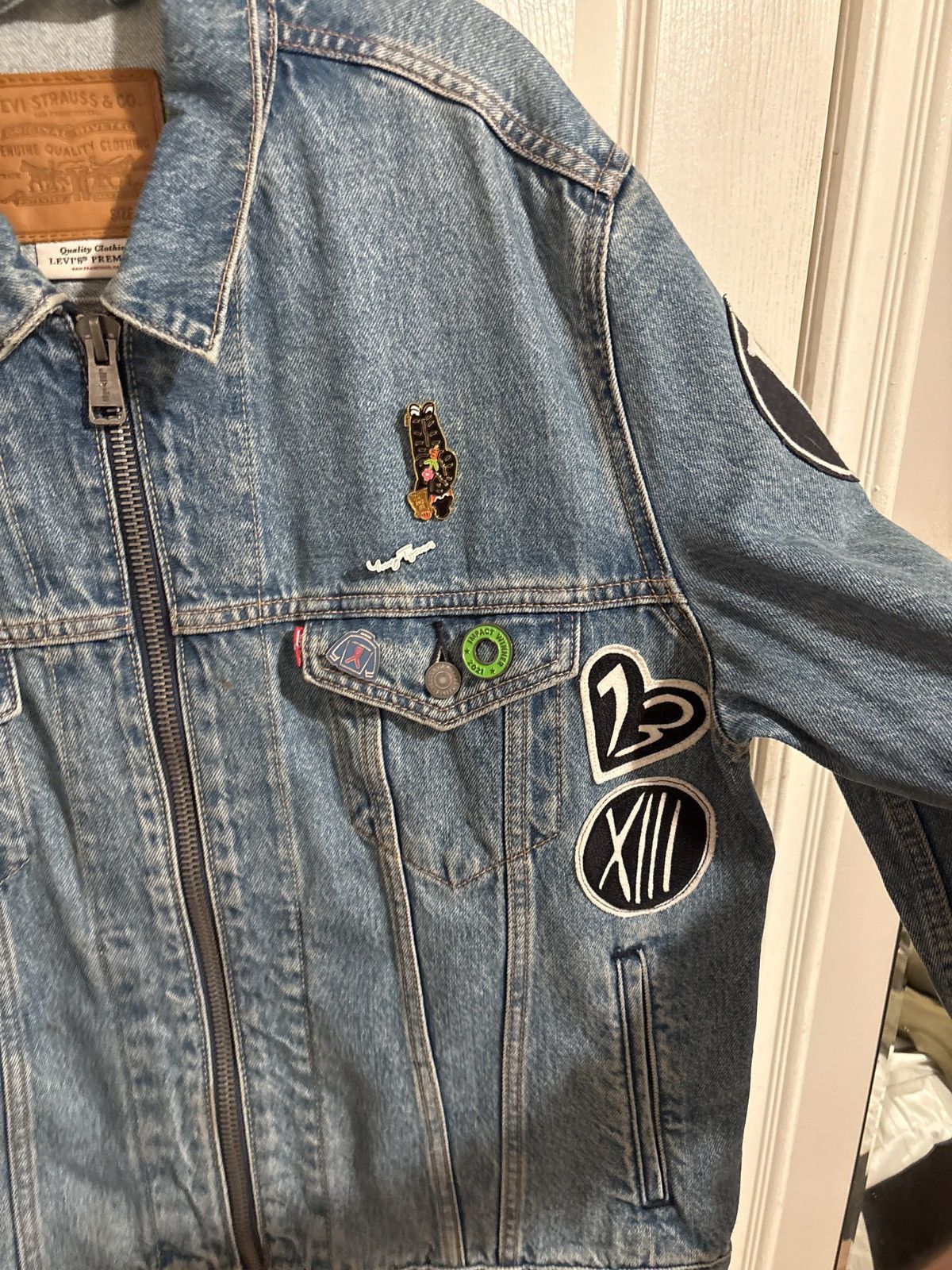 Levi's Levi’s zip-up trucker jacket Size US M / EU 48-50 / 2 - 3 Thumbnail