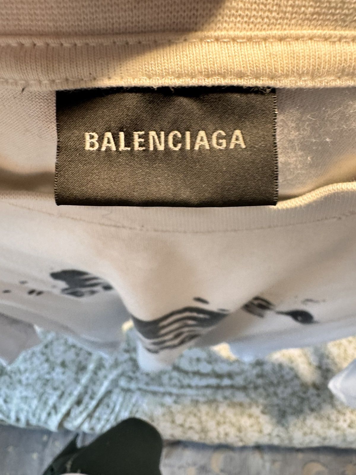 Balenciaga Balenciaga BB Hand Drawn T Shirt Size M Size US M / EU 48-50 / 2 - 3 Thumbnail