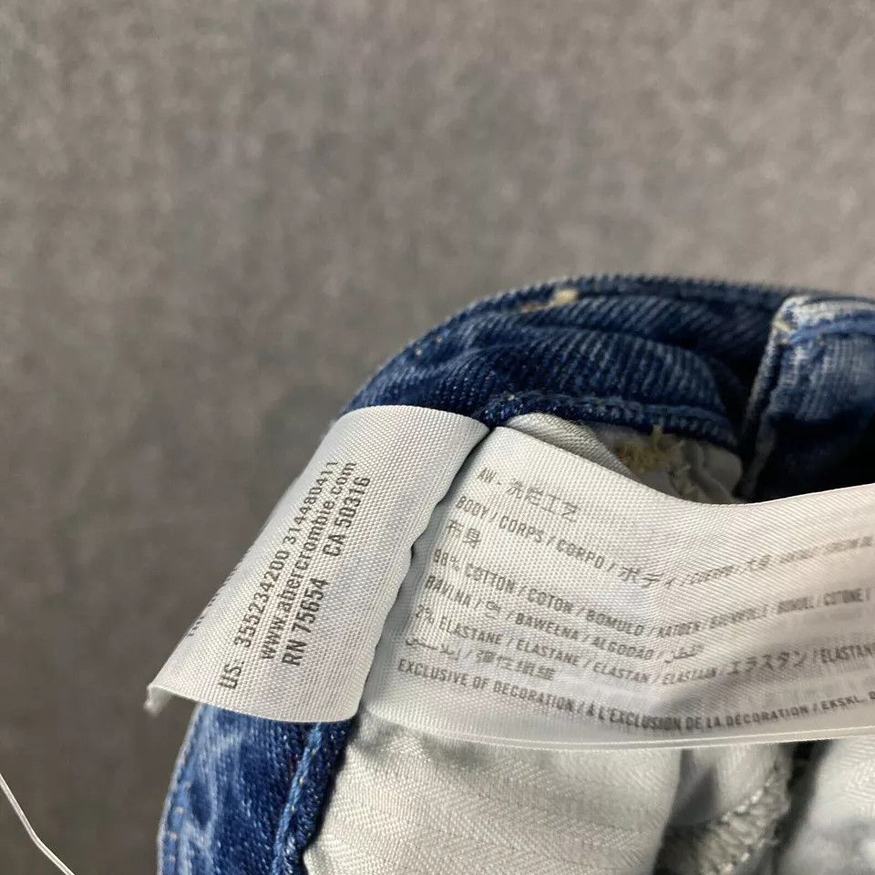 Hollister Hollister Jeans Women's 1R 25x27 Curvy High Rise Mom Zipper Size 25" / US 0 / IT 36 - 8 Thumbnail