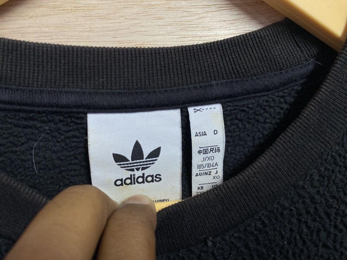 Adidas Adidas big logo fleece sweatshirt Size US XL / EU 56 / 4 - 3 Thumbnail