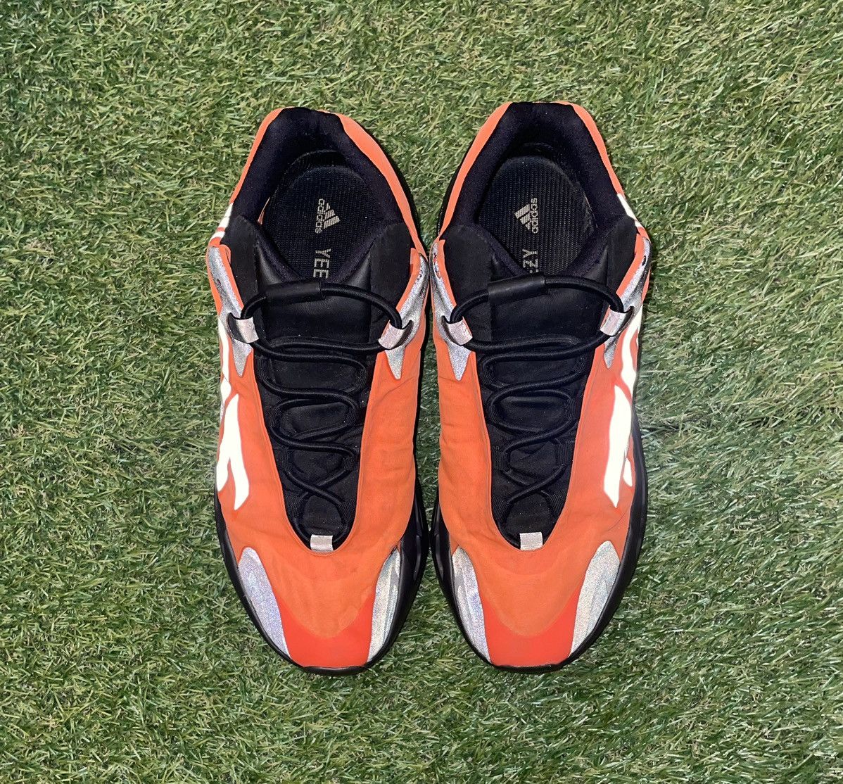 Yeezy Adidas Yeezy Boost 700 MNVN Orange Size 10 Size US 10 / EU 43 - 2 Thumbnail