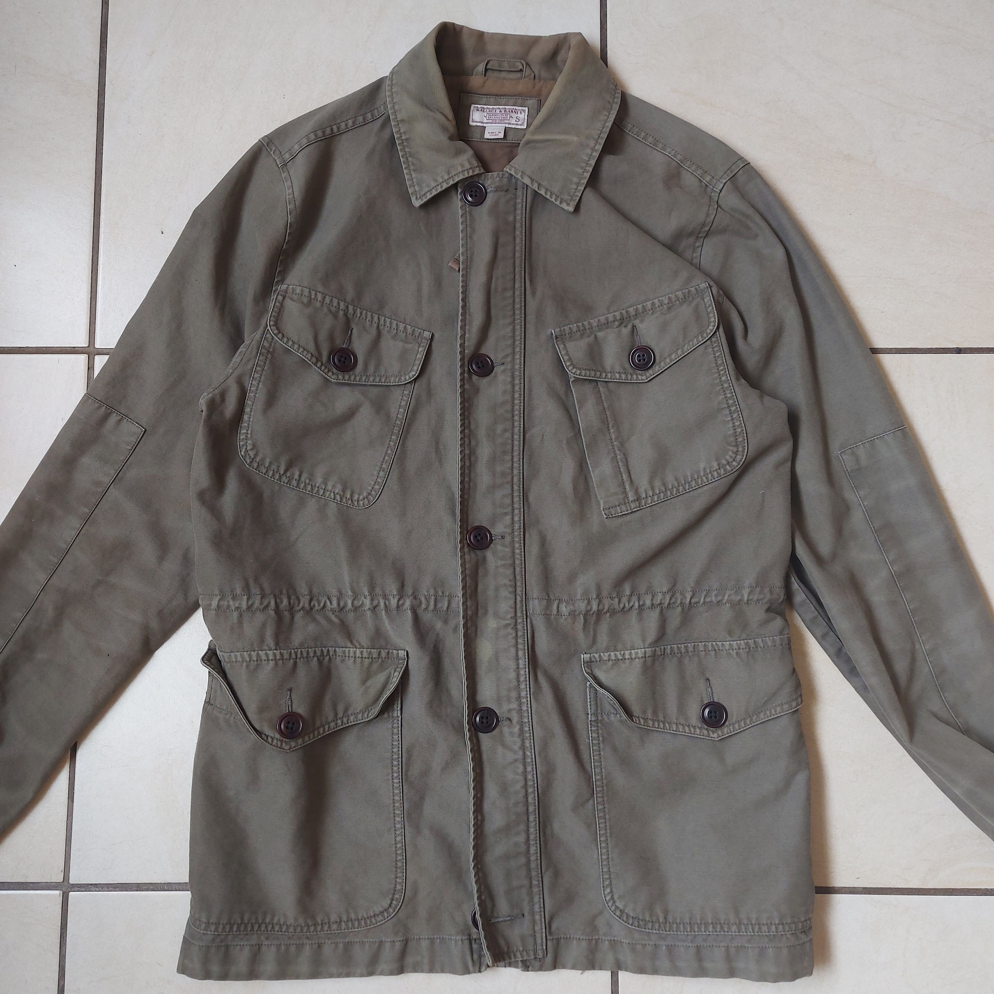 Wallace & Barnes Wallace & Barnes Military field full zip jacket Size US S / EU 44-46 / 1 - 1 Thumbnail