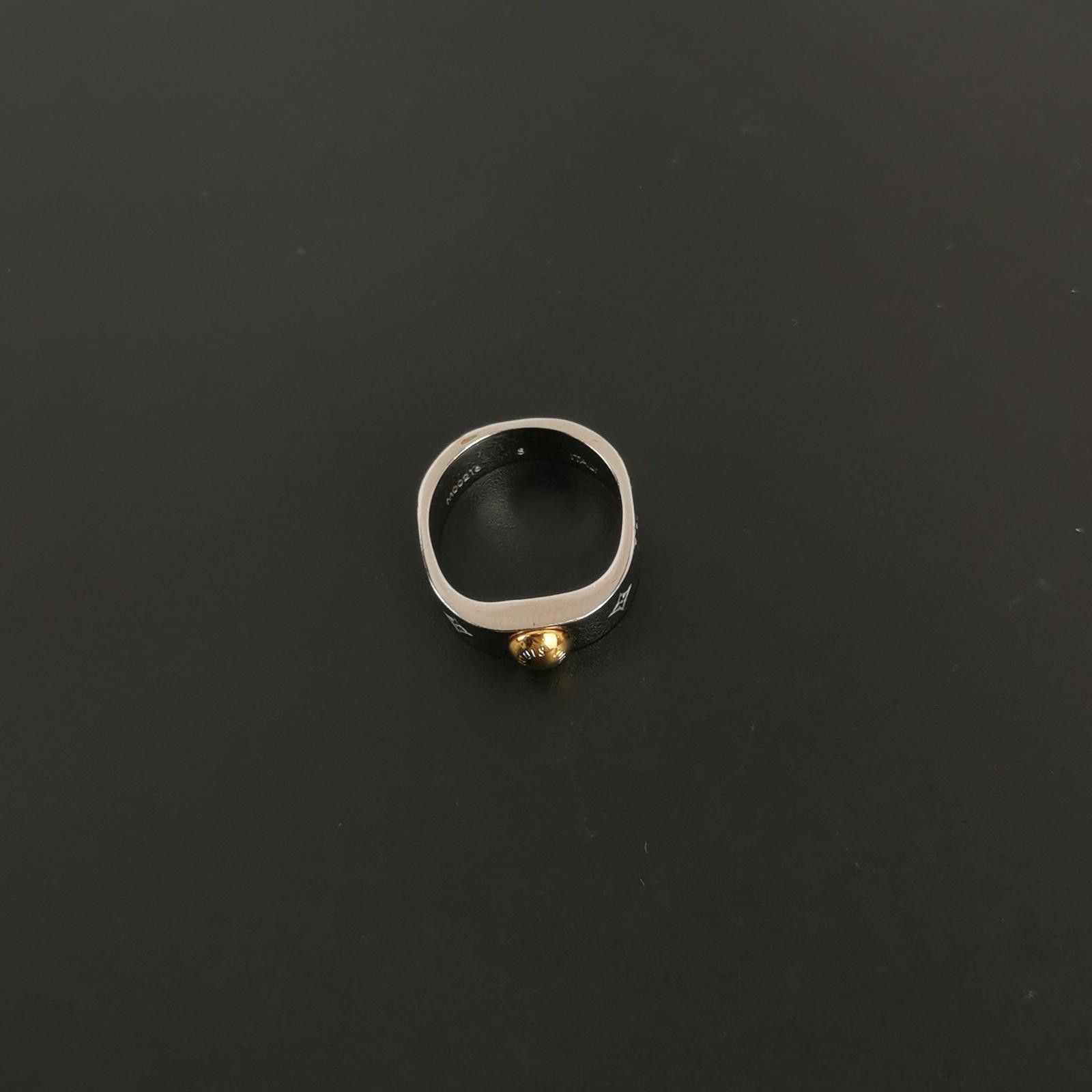 Louis Vuitton Louis Vuitton (LV) Nanogram Logo Ring Size 12 -z2505 Size ONE SIZE - 5 Thumbnail