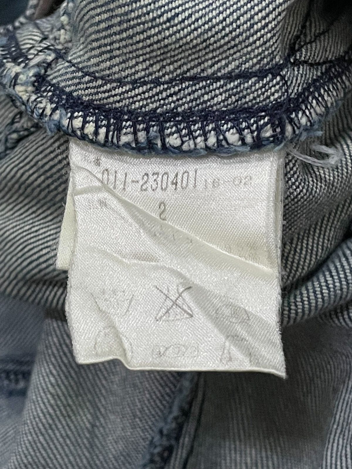 If Six Was Nine × Japanese Brand × Le Grande Bleu (L.G.B.) Super Flared Tribal Layered Jeans By Vivayou Size US 29 - 15 Thumbnail