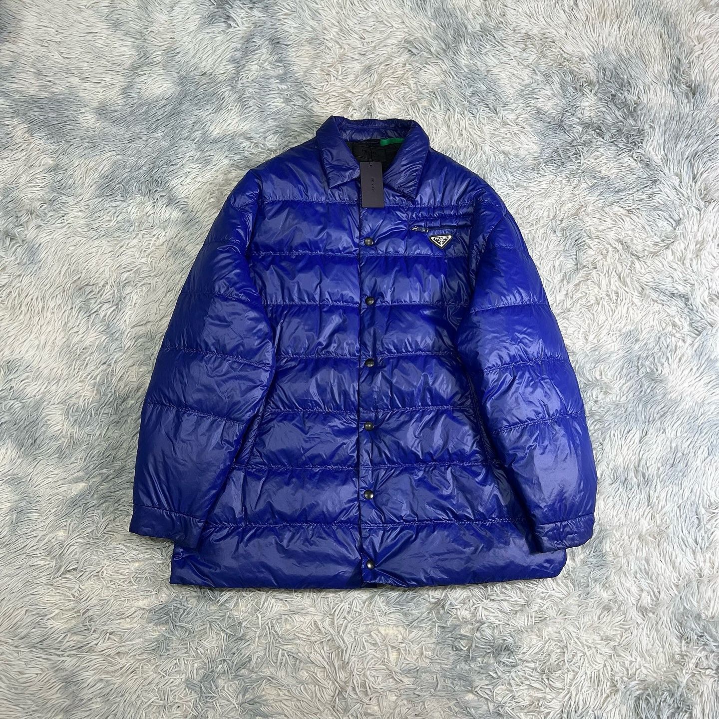 Prada Prada Logo-patch Puffer Jacket XL Size US XL / EU 56 / 4 - 1 Thumbnail