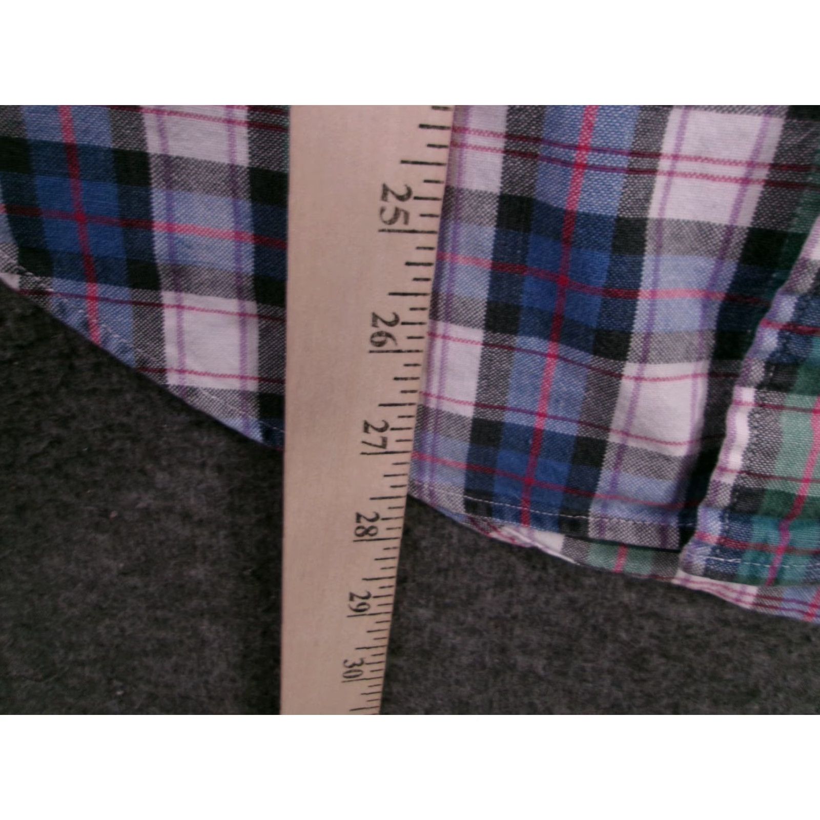Ralph Lauren VINTAGE Ralph Lauren Chaps Shirt Mens M Plaid Blue Cotton Oxford Button-Up Long Sleeve Size US M / EU 48-50 / 2 - 5 Thumbnail
