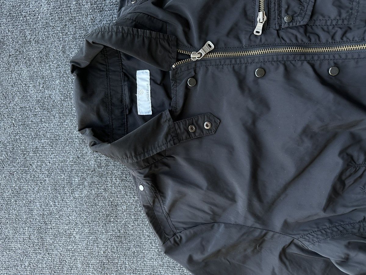 Milestone 🚨ARCHIVE MILITARY UNISEX BLACK JACKET MILESTONE RARE Size XL / US 12-14 / IT 48-50 - 5 Thumbnail