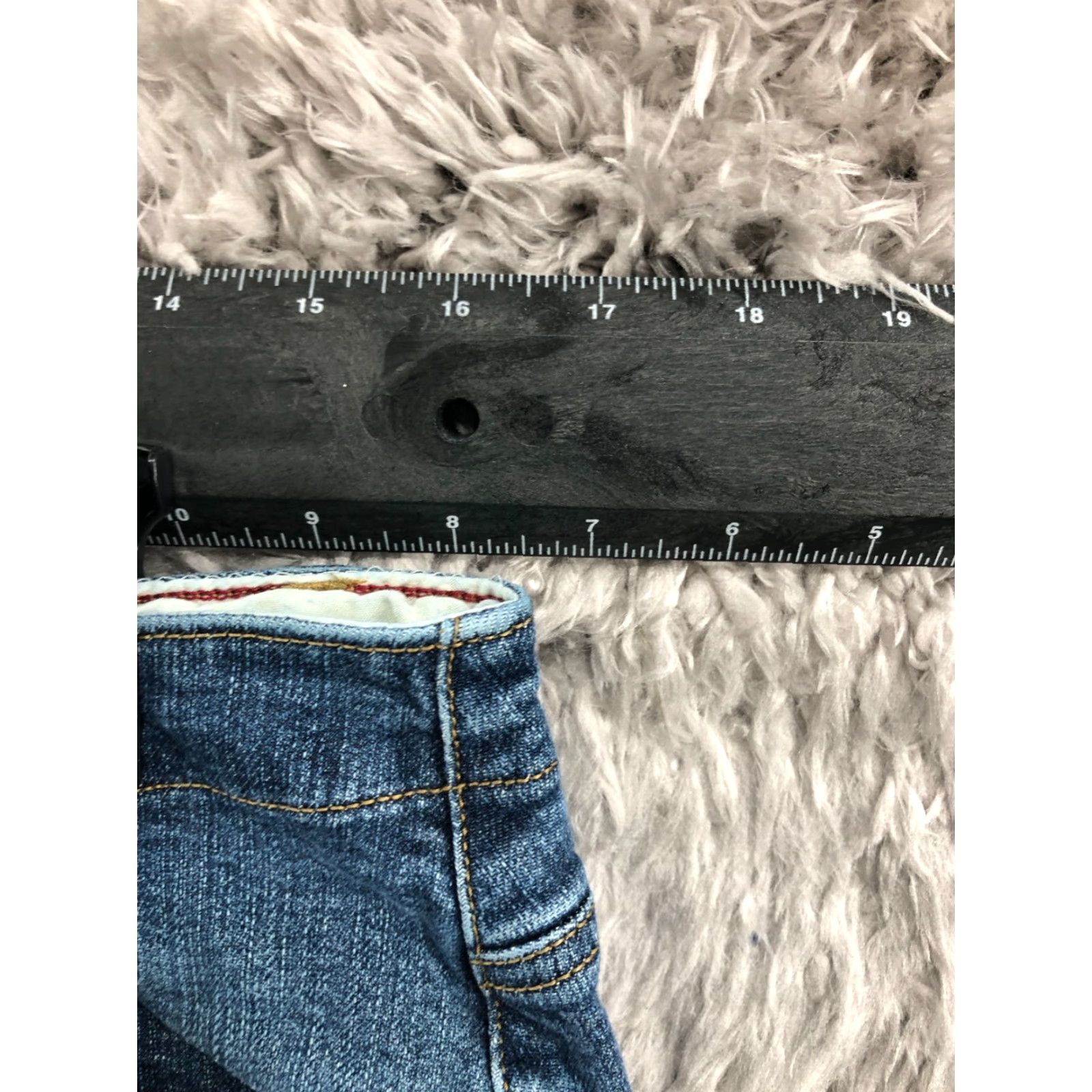 Lands' End Lands' End Jeans Bootcut Size 14 Womens Regular 33" Waist 32" Inseam Medium Wash Blue Denim Size 36" / US 14 / IT 50 - 2 Thumbnail