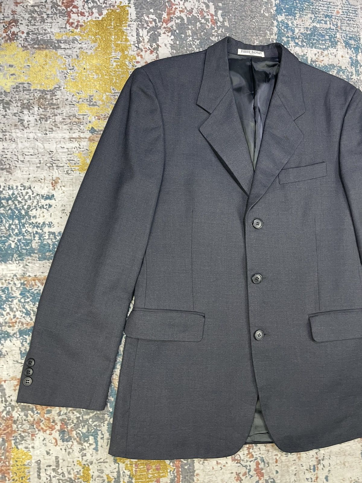 Pierre Balmain Pierre Balmain Single Breasted Notch Lapel Blazer’s Size US M / EU 48-50 / 2 - 2 Thumbnail