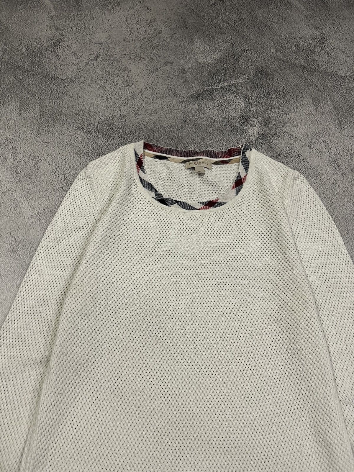 Burberry × Vintage Vintage Burberry Brit Long Sleeve 00’s Size XXL / US 16-18 / IT 52-54 - 3 Thumbnail