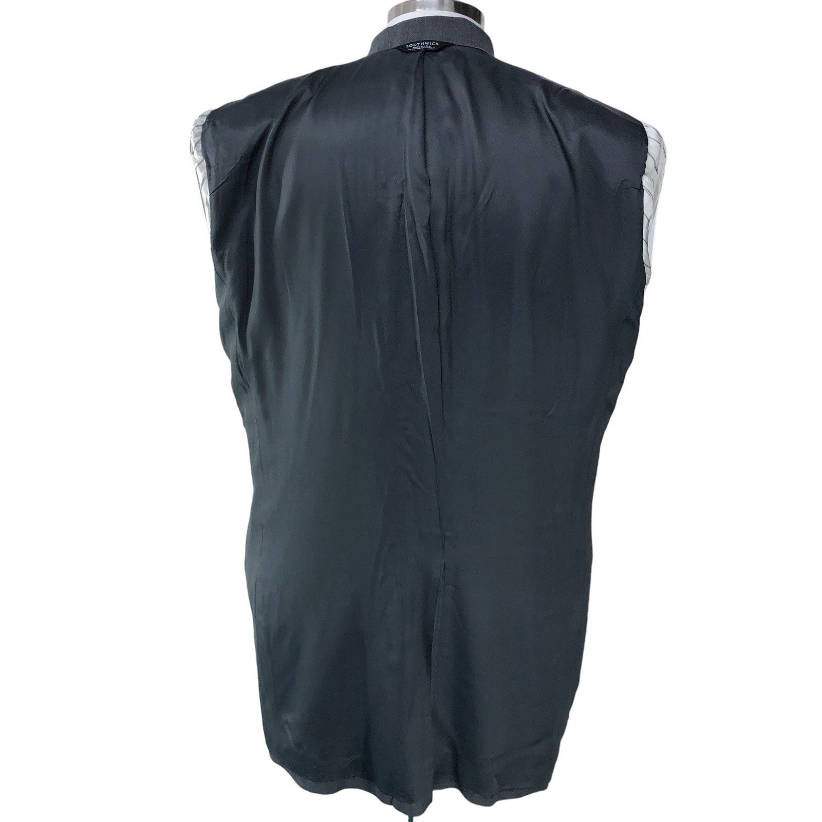 Southwick Southwick Men Sz 44XL Extra Long Suit 2 Piece *TINY FLAW Size 44L - 11 Thumbnail