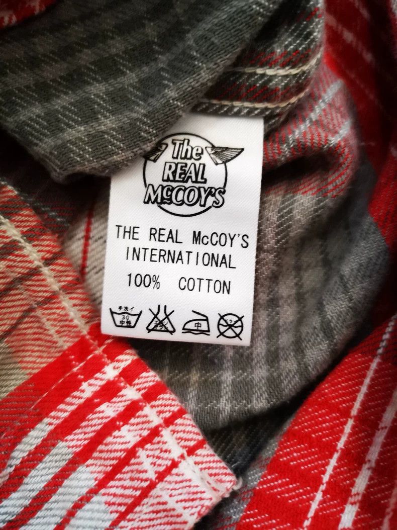 The Real McCoy's The Real McCoys Size17 8 Hour Union Work Shirt, Plaid Shirt Size US M / EU 48-50 / 2 - 5 Thumbnail
