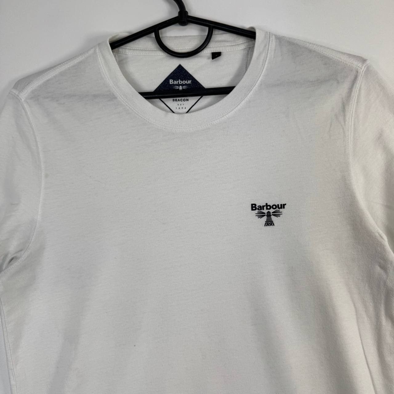 Barbour Barbour Beacon Logo T-Shirt White Mens Size S Size US S / EU 44-46 / 1 - 2 Thumbnail