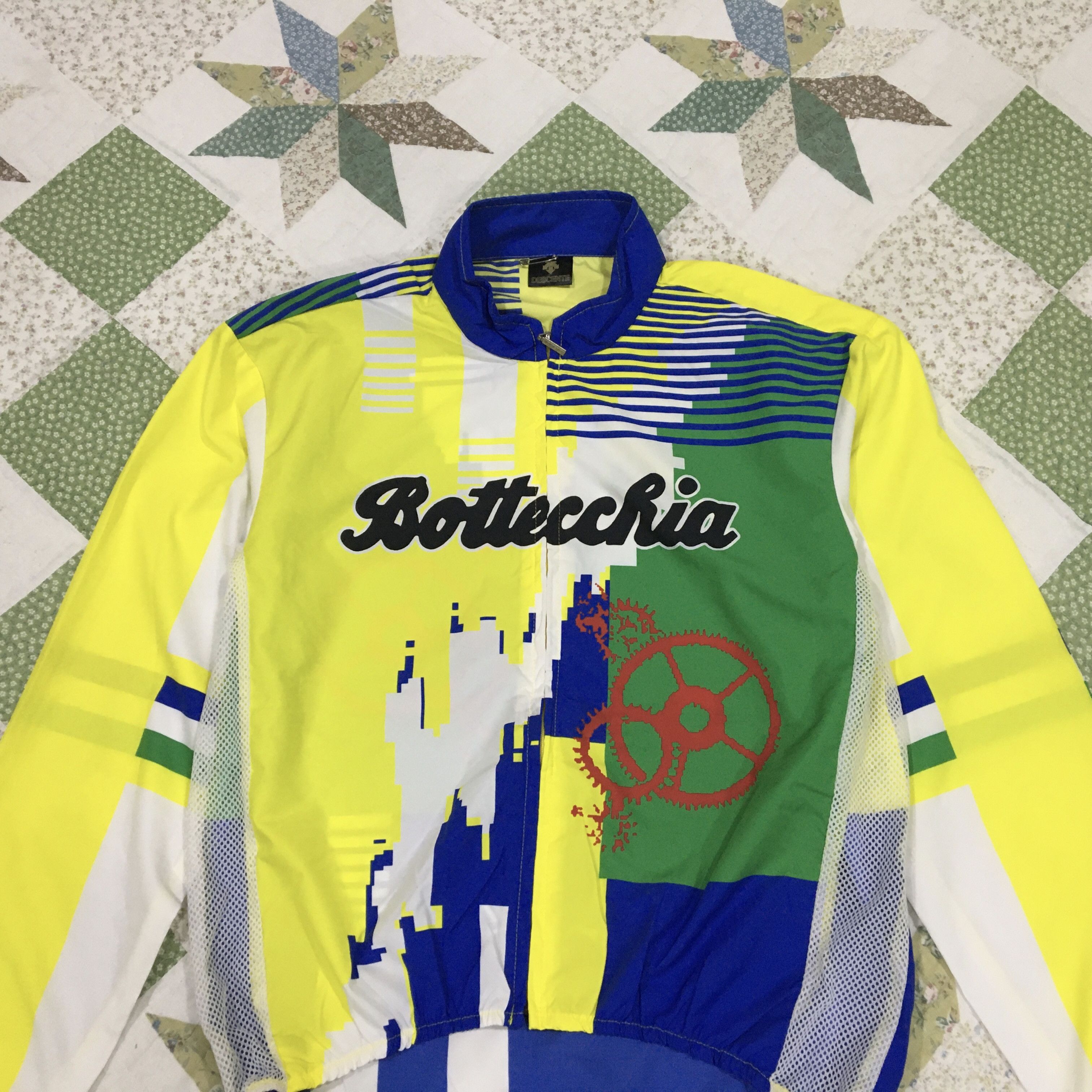 Descente × Japanese Brand Bottechia Bike Team Zipped Light Jacket Size US M / EU 48-50 / 2 - 3 Thumbnail