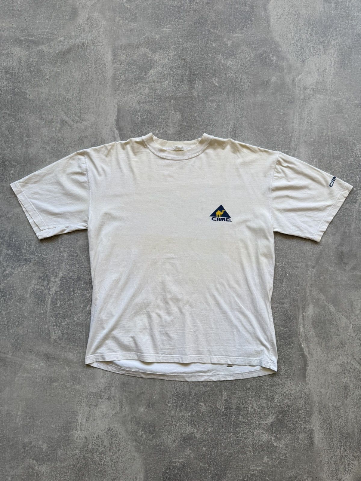 Camel × Vintage Vintage 80s Camel Tshirt Distressed Size US XL / EU 56 / 4 - 4 Thumbnail