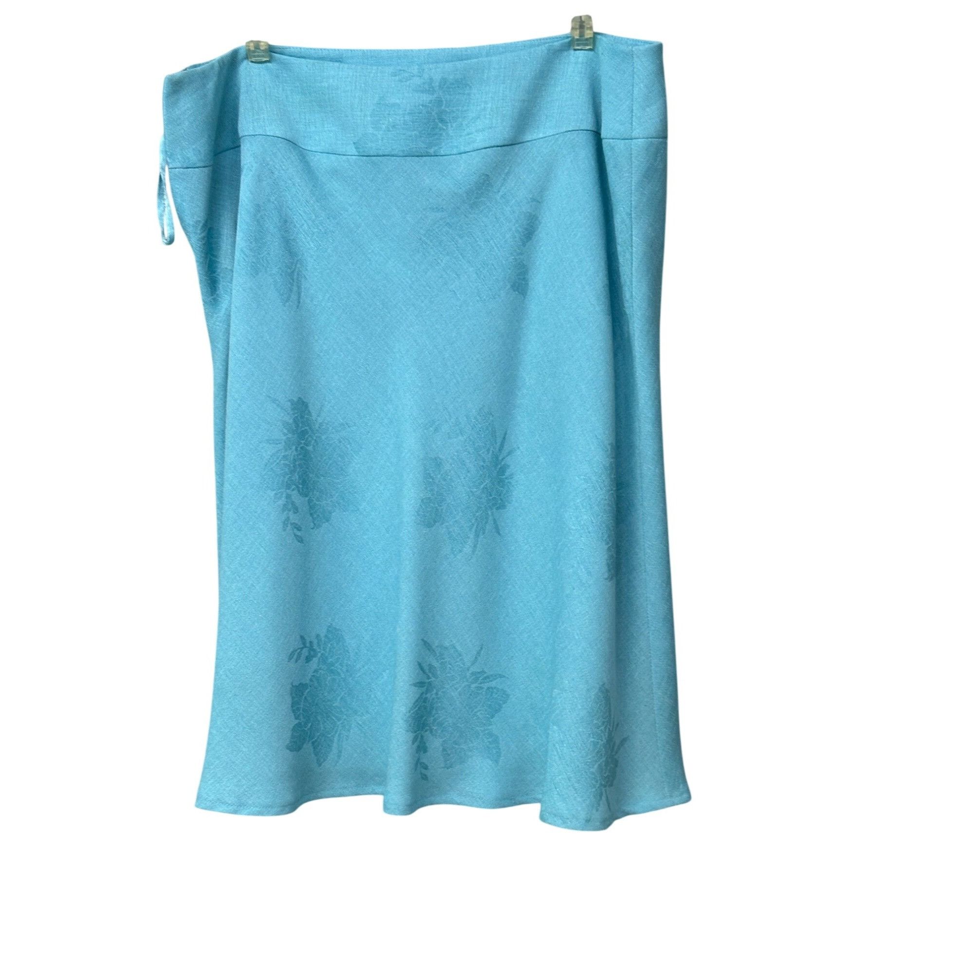 Vintage Amanda Smith Women’s Vintage 2-Piece Turquoise Skirt Suit Si Size XXL / US 16-18 / IT 52-54 - 8 Thumbnail