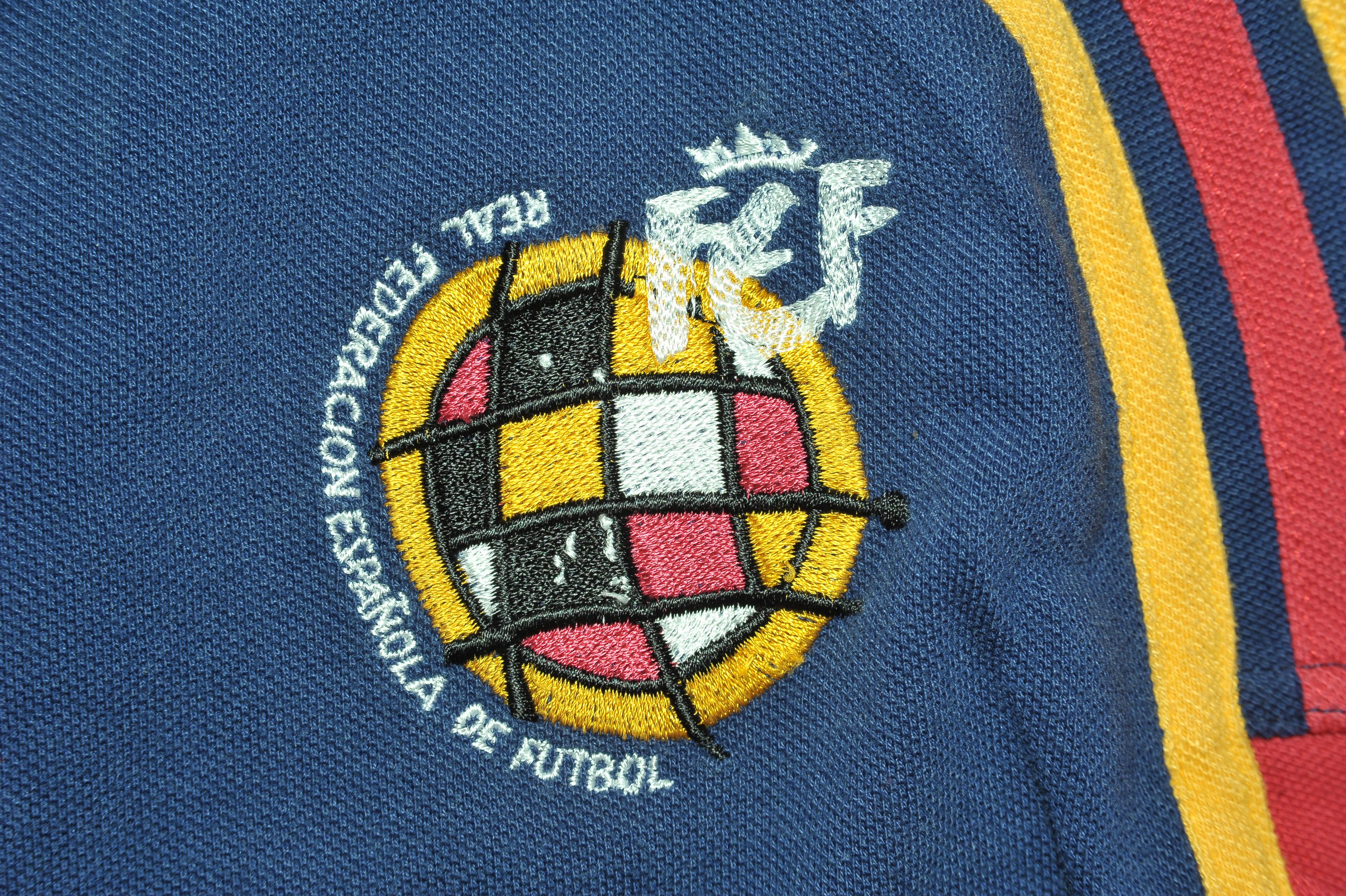 Other Vintage 90s Spain National Team Polo Shirt Size US L / EU 52-54 / 3 - 3 Thumbnail