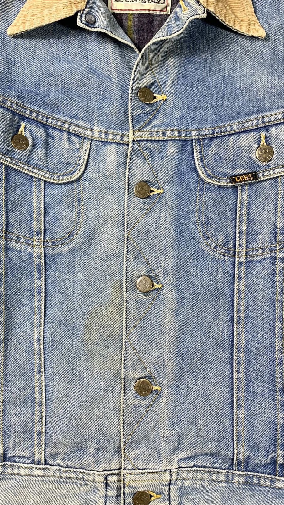 Lee × Vintage × Wrangler (SOLD OUT) Vintage 1970’s Lee Storm Rider Blanked Lined Size US L / EU 52-54 / 3 - 5 Thumbnail