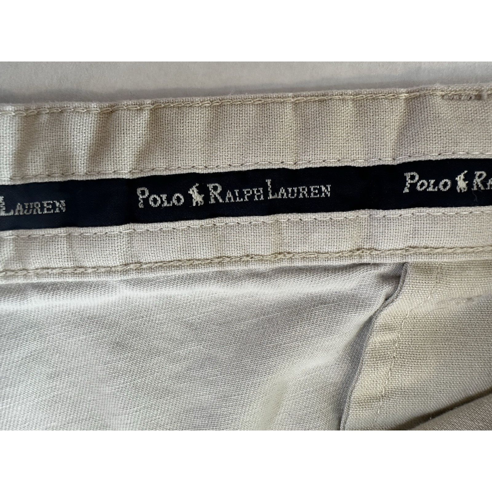 Polo Ralph Lauren Polo Ralph Lauren Classic Chino Tyler Shorts Cream Sz 42 Size US 42 / EU 58 - 9 Thumbnail