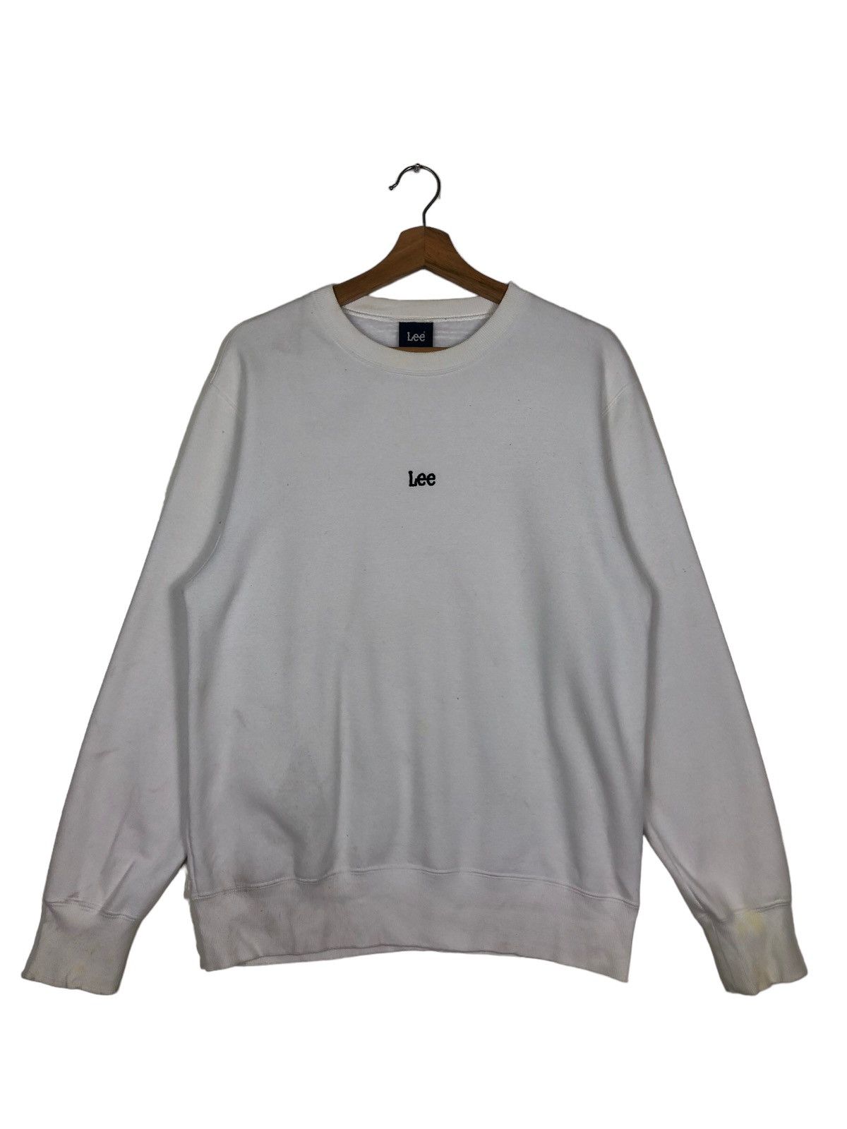 Japanese Brand 🔥90’s Vintage Crewneck Sweatshirt Lee Centre Logo Size US M / EU 48-50 / 2 - 1 Thumbnail