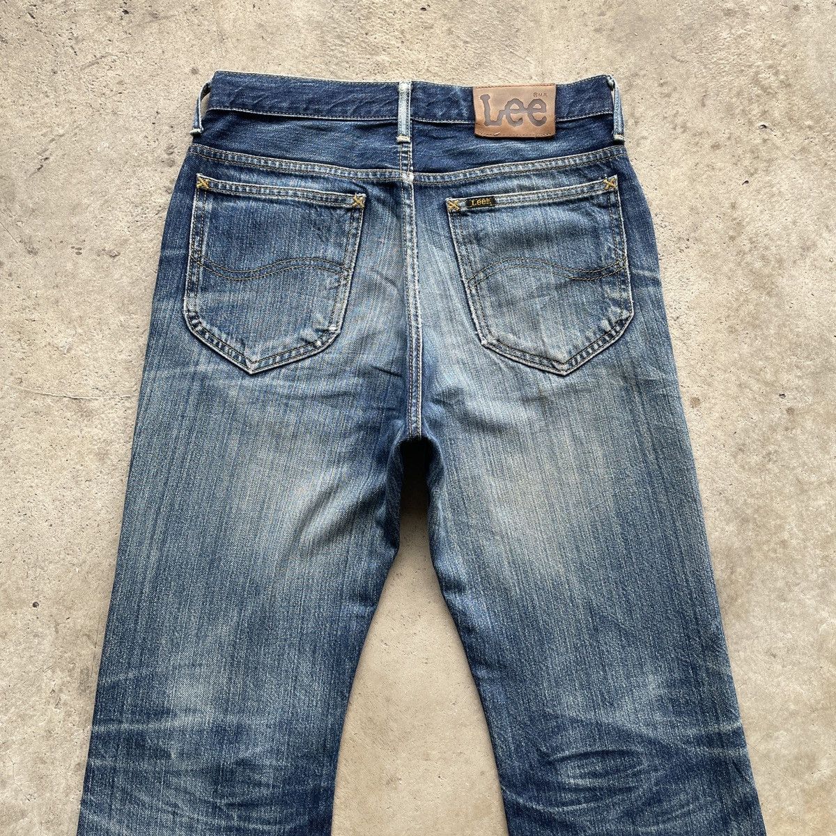 Japanese Brand Vintage Flare Lee Distressed Faded Jeans Denim Pants W29 Size US 29 - 13 Thumbnail