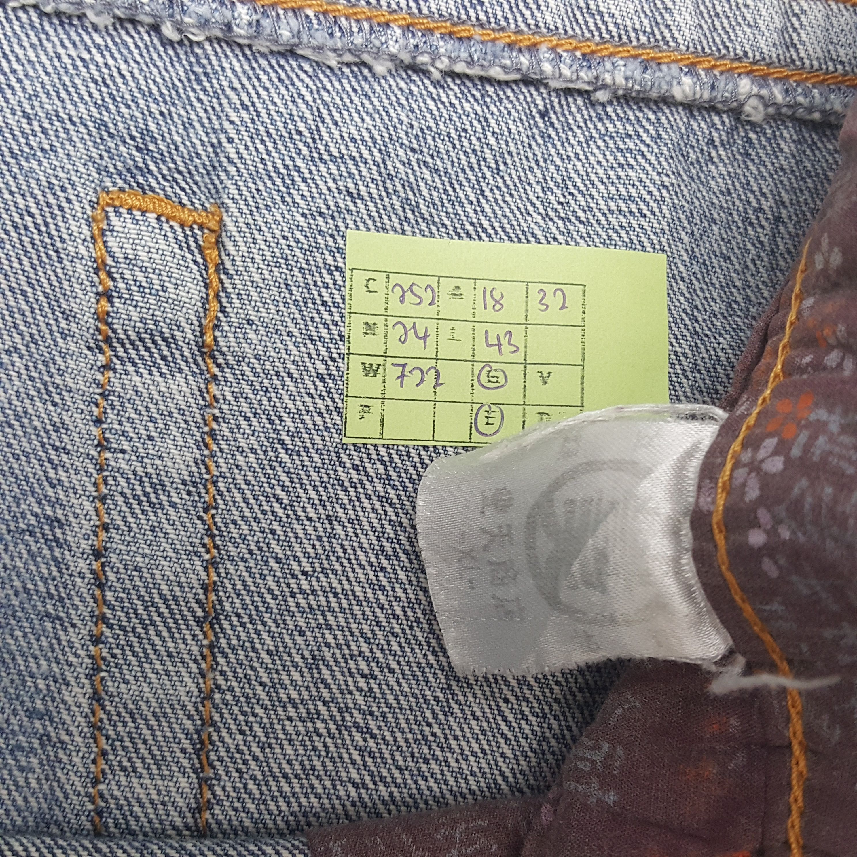 Japanese Brand × Vintage Vintage Embroidery Art Japan skulls Denim Jeans Size US 36 / EU 52 - 8 Thumbnail