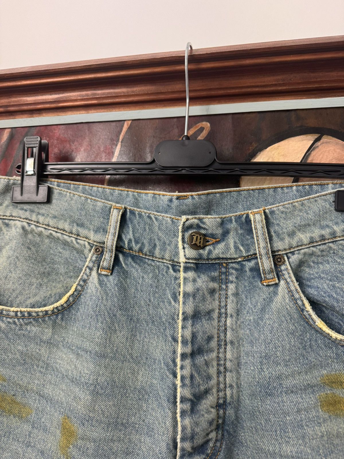 Misbhv MISBHV Sample Denim Jeans Jorts Baggy Shorts Hype Designer Size US 32 / EU 48 - 3 Thumbnail