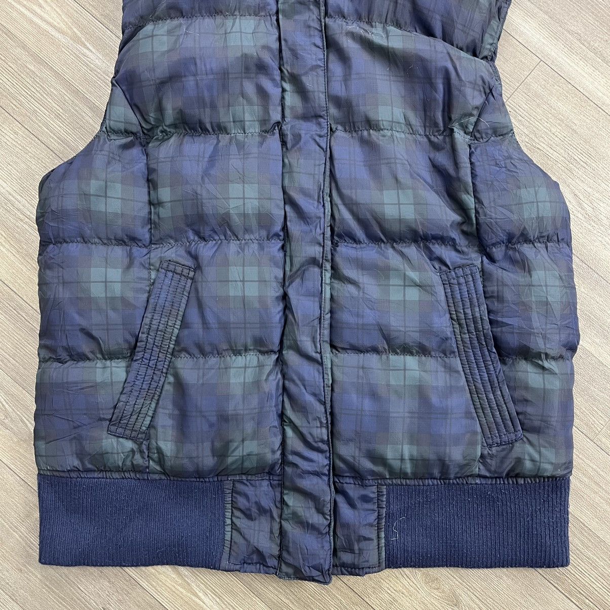 If Six Was Nine 2000s Goa Style Plaid Down Jacket Fur Vest Size US M / EU 48-50 / 2 - 6 Thumbnail