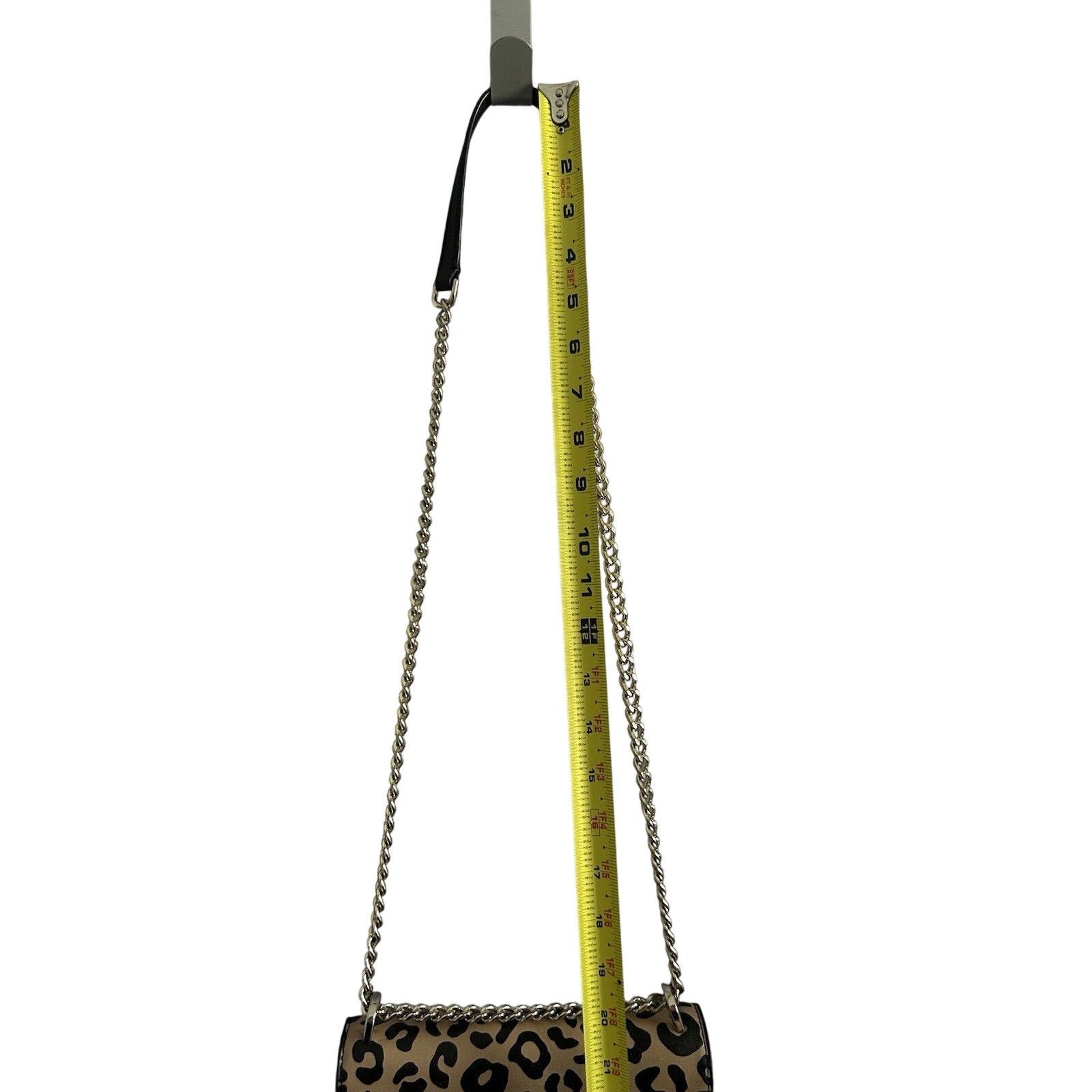 Kate Spade Kate Spade Leopard Print Leather Remi Crossbody Bag Black Size ONE SIZE - 12 Thumbnail