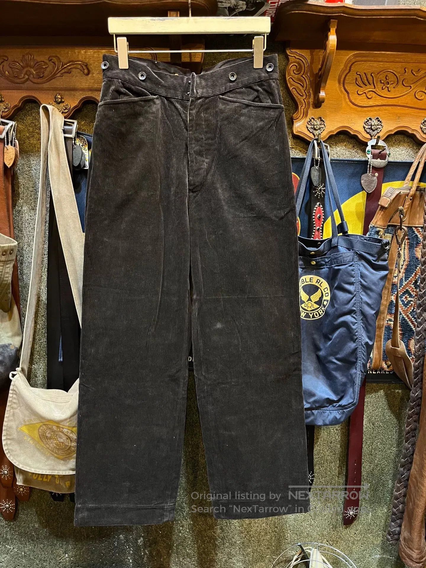 RRL Ralph Lauren RRL Corduroy Overalls by Ralph Lauren. Size US 30 / EU 46 - 1 Thumbnail