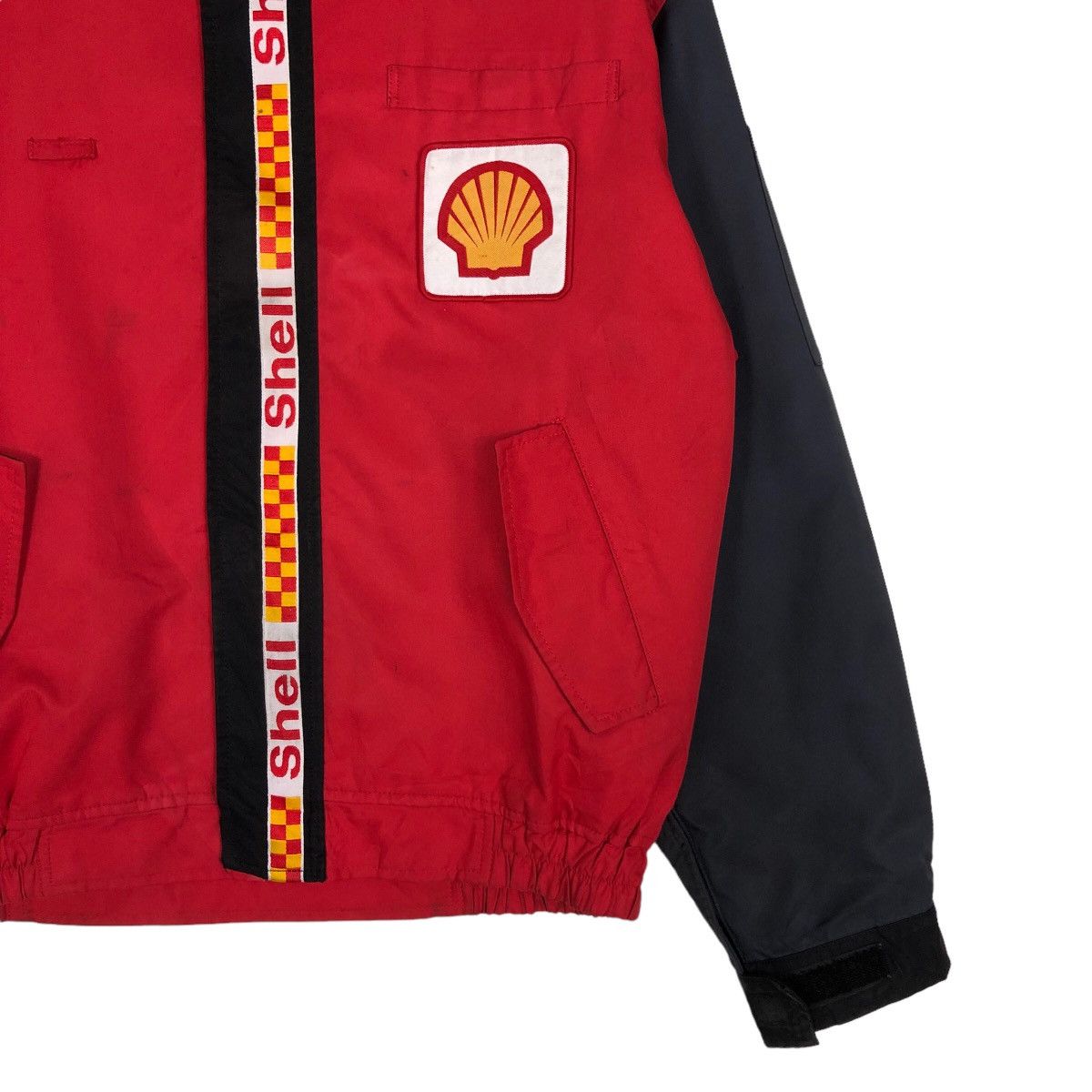 Japanese Brand 🔥Vintage Bomber Jacket Shell Racing Formula 1 Racing Size US L / EU 52-54 / 3 - 5 Thumbnail