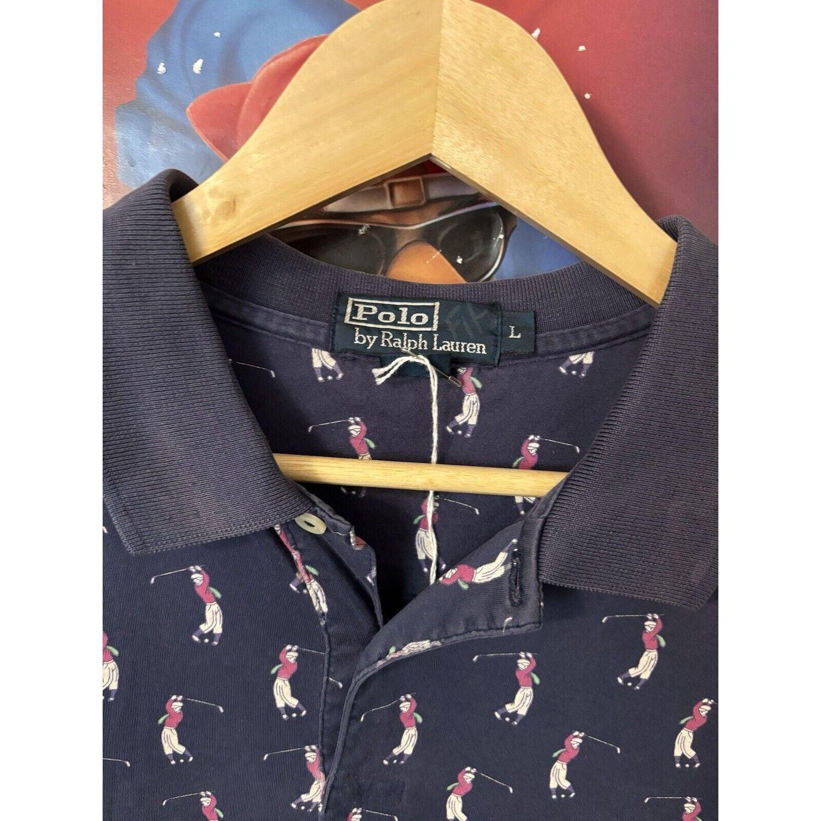 Polo Ralph Lauren Vintage polo ralph lauren size large polo two button shirt Size US L / EU 52-54 / 3 - 4 Thumbnail