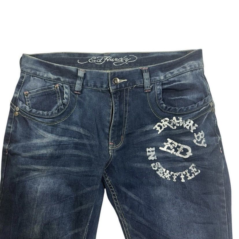 Ed Hardy × Vintage Ed Hardy Japanese Label Y2K pants 14th addiction Size 28" / US 6 / IT 42 - 6 Thumbnail