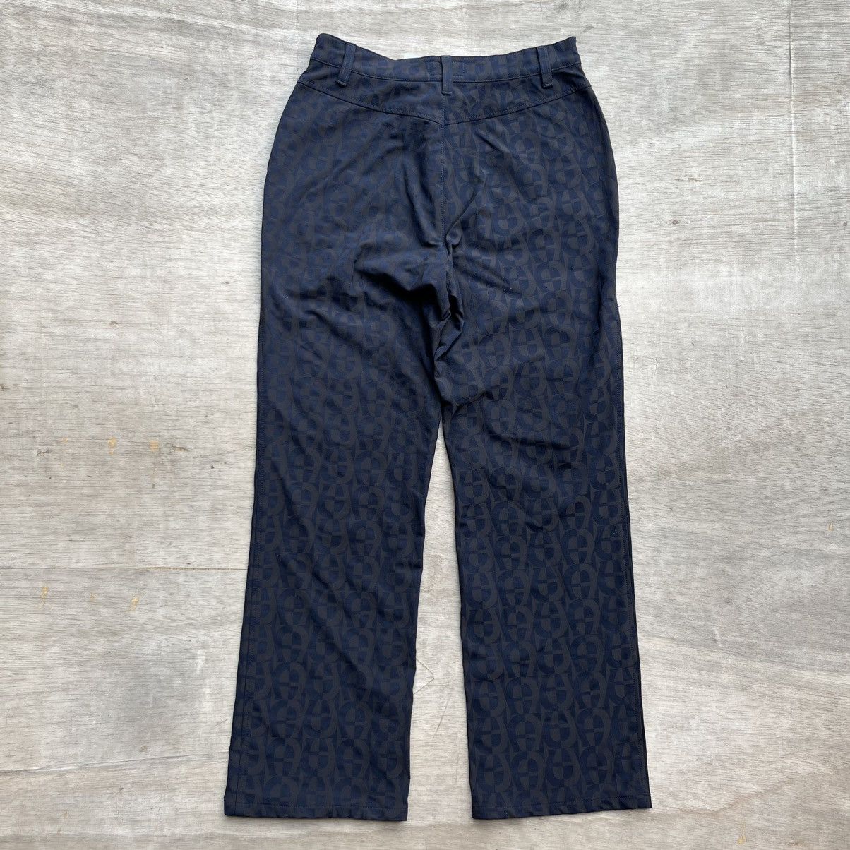Aigner × Balenciaga AIGNER MONOGRAM STRETCH LONG PANTS Size 30" / US 8 / IT 44 - 6 Thumbnail