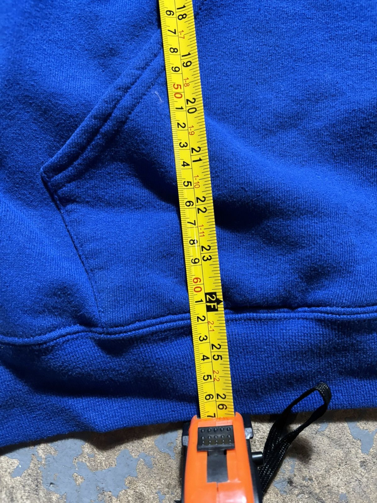Russell Athletic × Vintage EG Baseball blue Russell athletic hoodie sweatshirt Size US L / EU 52-54 / 3 - 5 Thumbnail