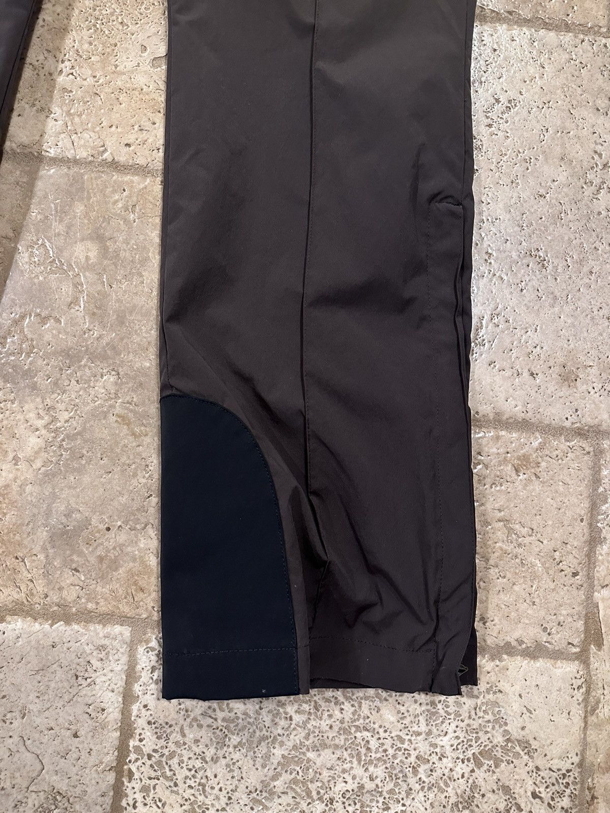 Acne Studios Acne Studios Brown Polyester Twill Technical Trouser Pants Size US 34 / EU 50 - 2 Thumbnail