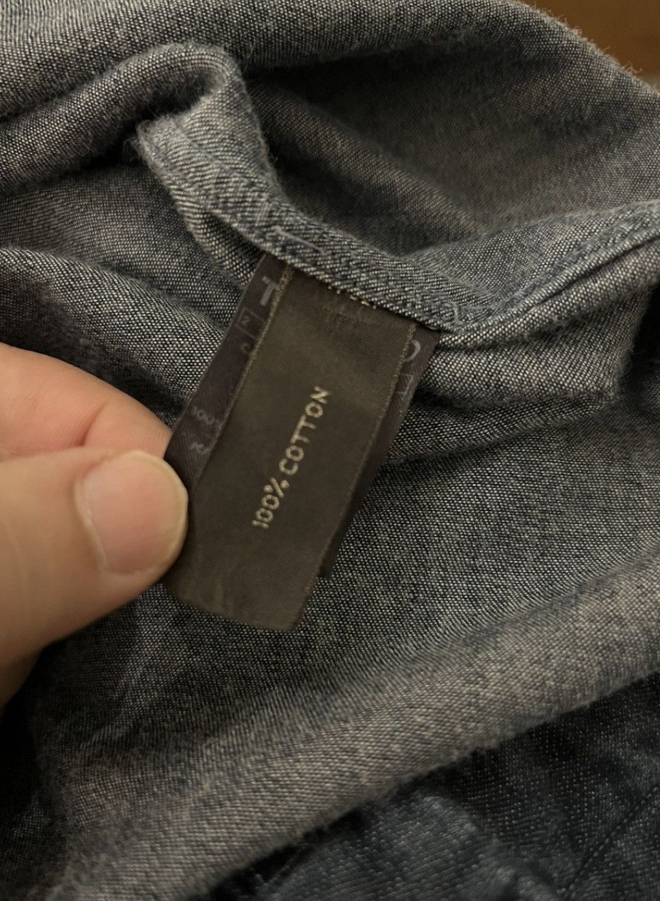 Tom Ford TOM FORD denim shirt navy medium 15.3/4 40 Size US M / EU 48-50 / 2 - 8 Thumbnail