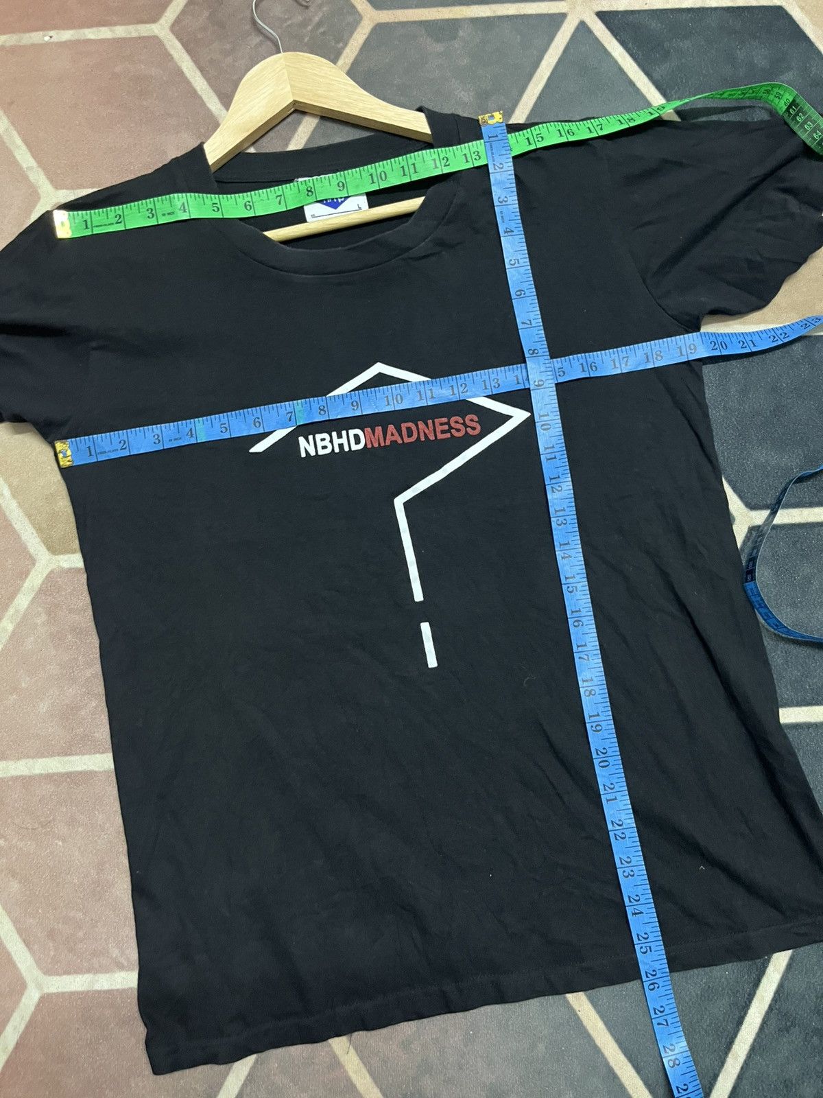 Mastermind Japan × Neighborhood 💥Neighborhood X Madness Japan JPN T Shirts Size US L / EU 52-54 / 3 - 6 Thumbnail