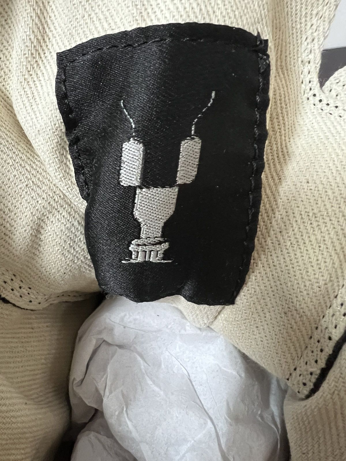 Rick Owens Drkshdw Rick owens drkshdw ramones high top sneakers sz35.5 Size US 5.5 / IT 35.5 - 9 Thumbnail