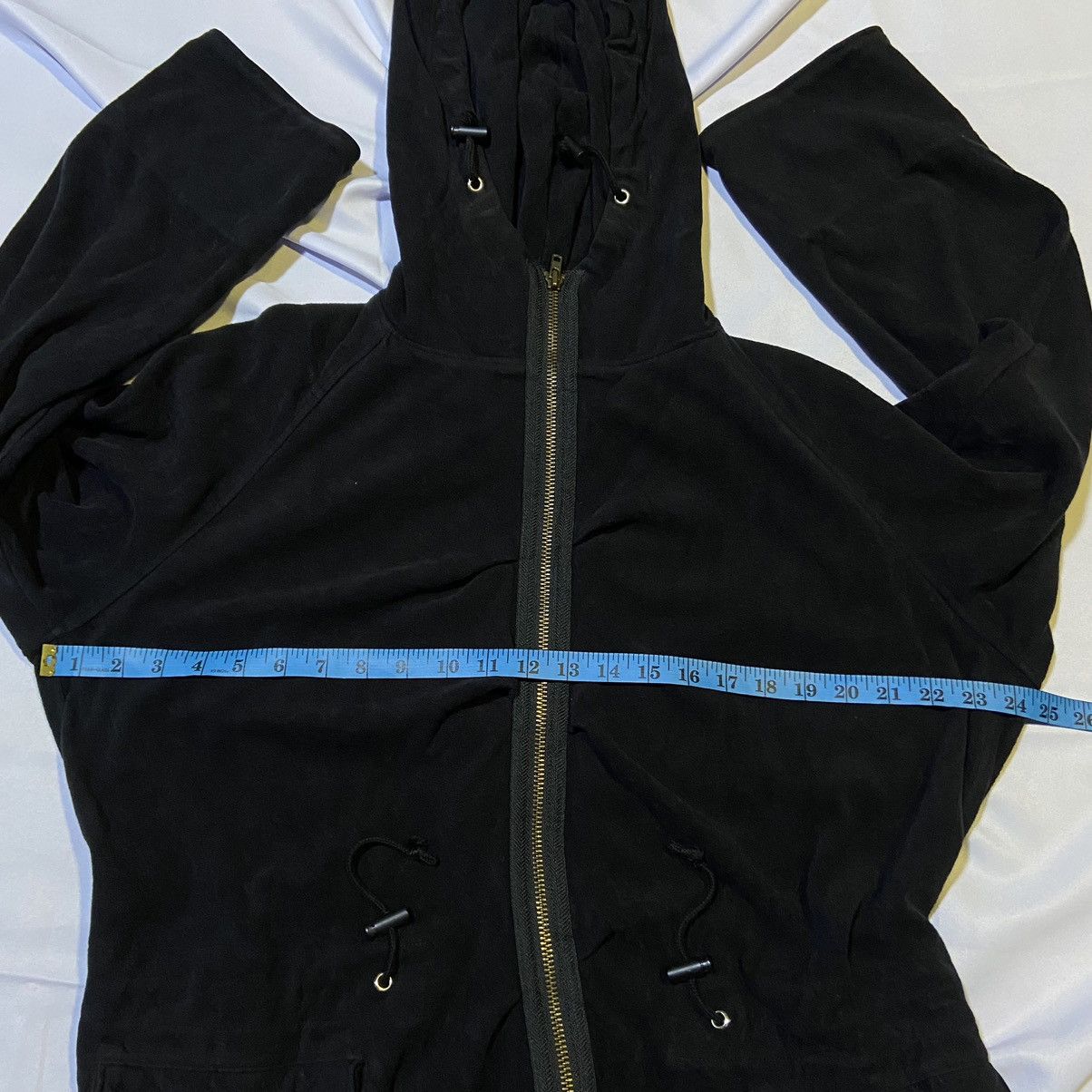 Designer × Issey Miyake × Japanese Brand Vintage Issey Miyake Wool Zipper Hoodie Size L / US 10 / IT 46 - 13 Thumbnail