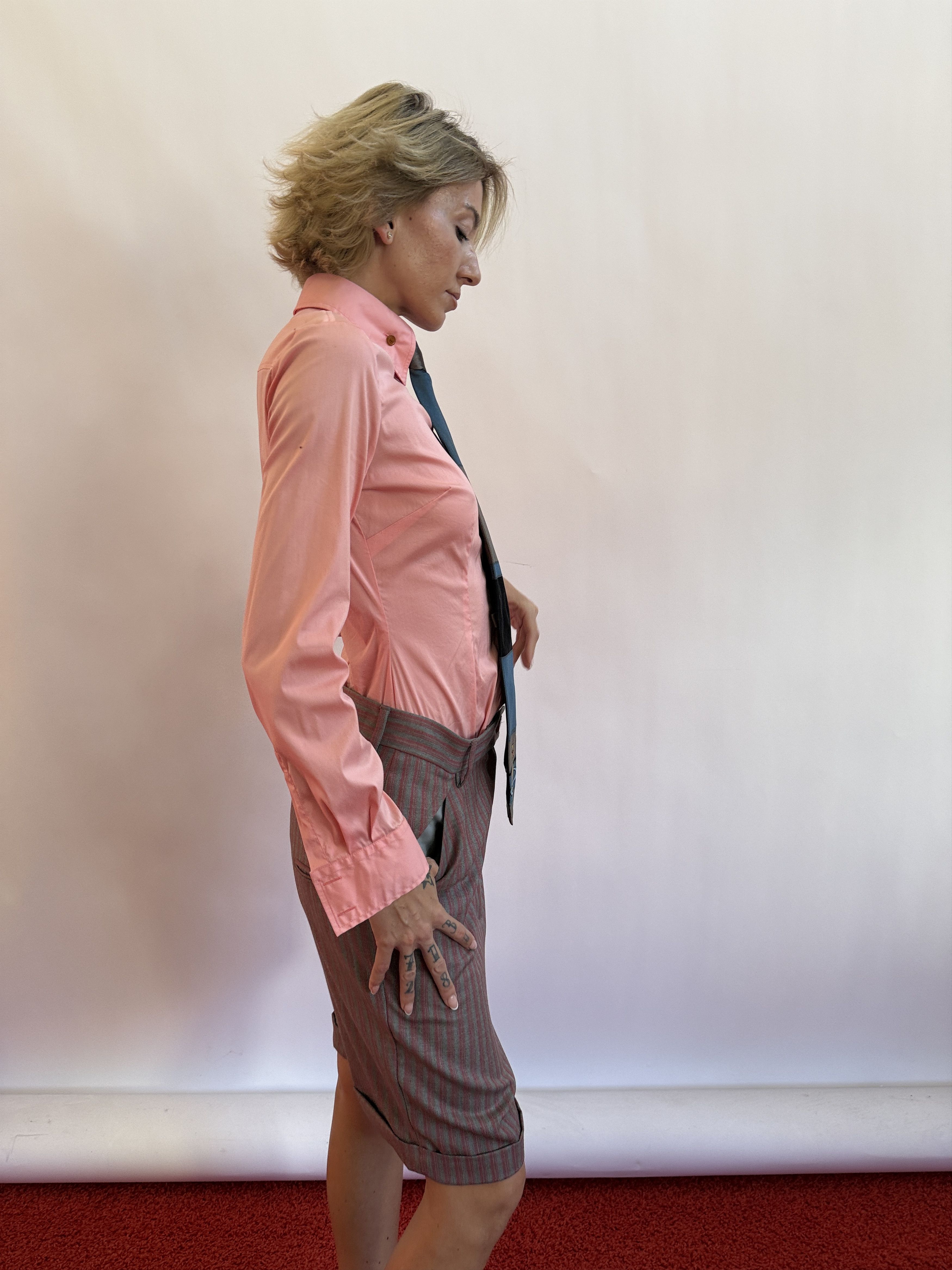 Vivienne Westwood Brand New 2016 RED LABEL pink tailored shirt w/ orb Size M / US 6-8 / IT 42-44 - 3 Thumbnail