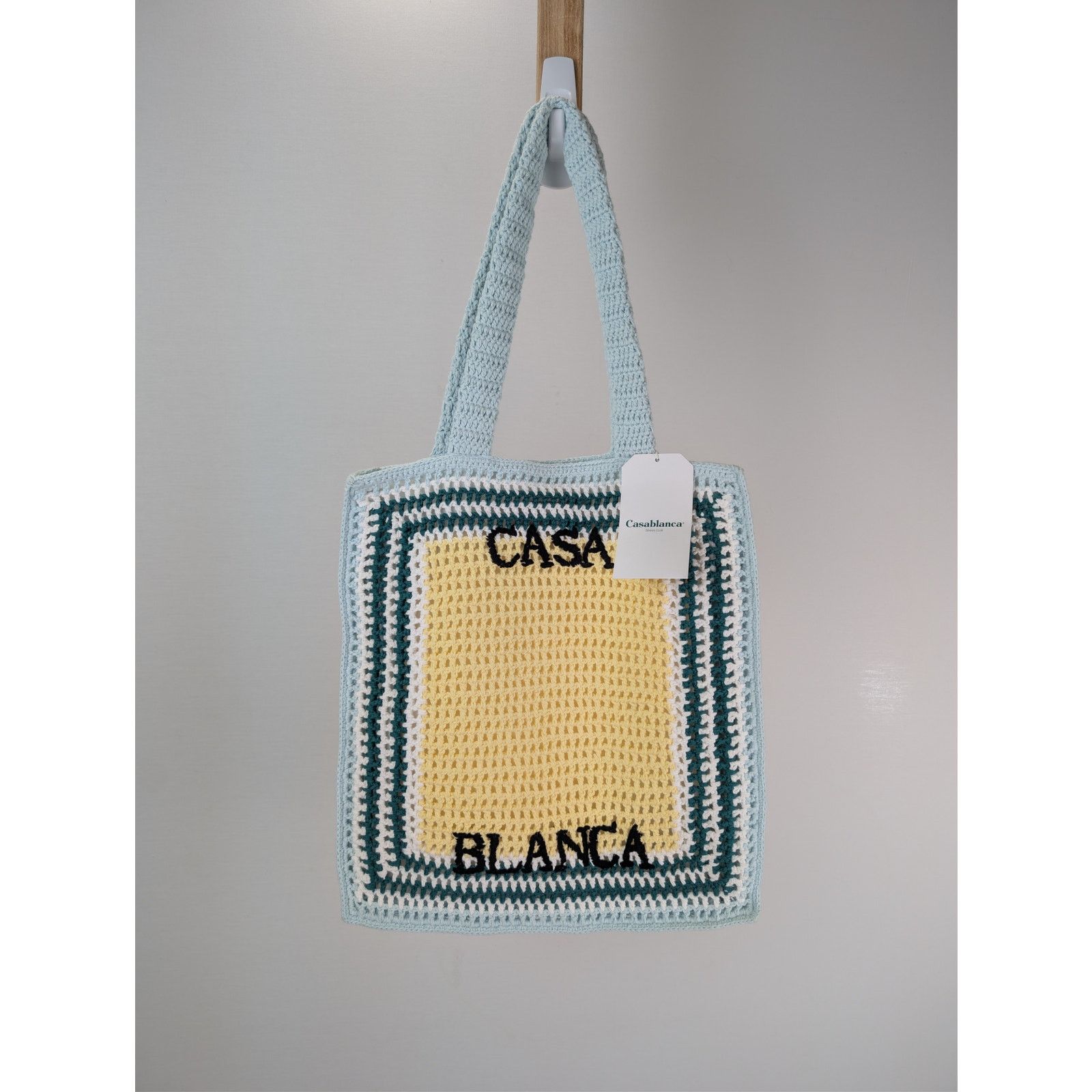 Casablanca o1rshd1 Size: OS / Knit Cotton Crochet Bag in Multicolor Size ONE SIZE - 1 Thumbnail