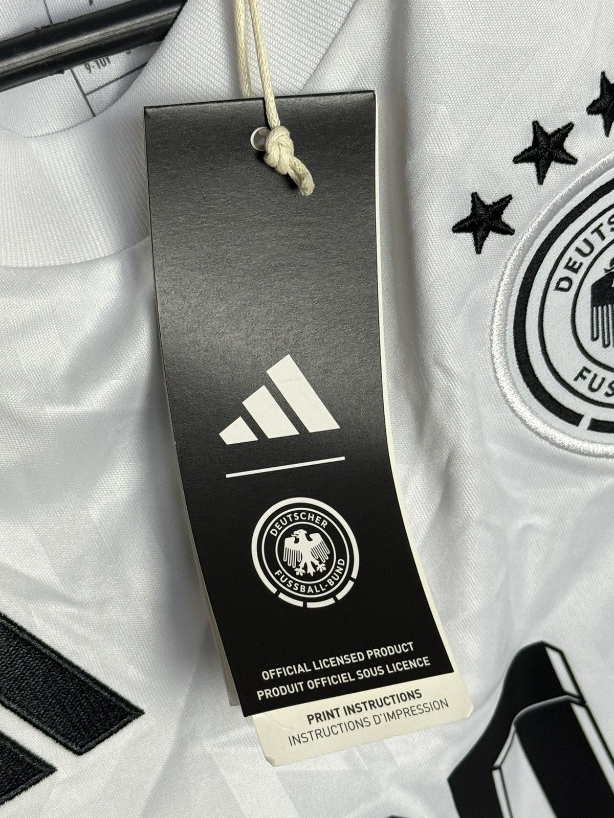 Adidas KIDS New Germany 2024 Home Musiala Football Jersey T-Shirt Size US XS / EU 42 / 0 - 8 Thumbnail