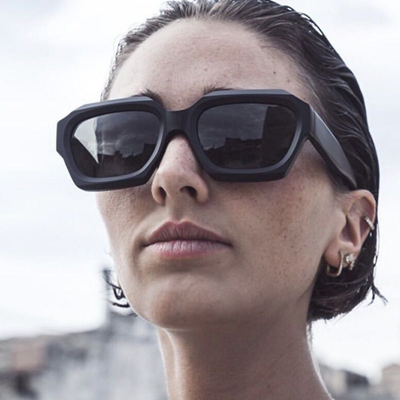 Electric Visual Dark Street ins style custom avant-garde sunglasses Size ONE SIZE - 6 Thumbnail