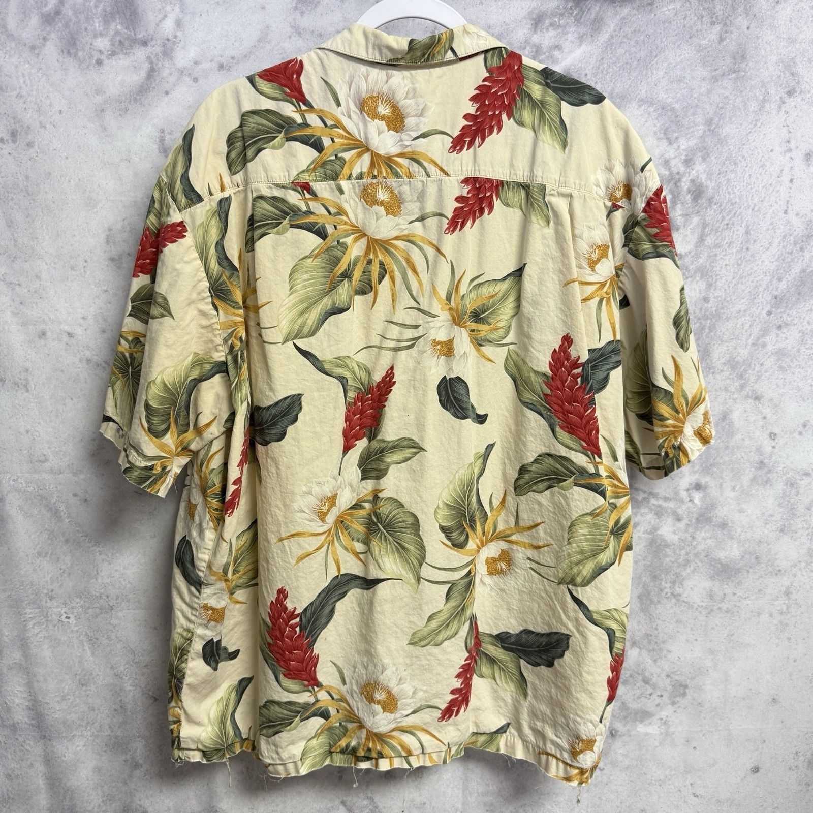 Paradise Vintage Paradise On A Hanger Hawaiian Shirt Men's XL Floral Size US XL / EU 56 / 4 - 2 Thumbnail
