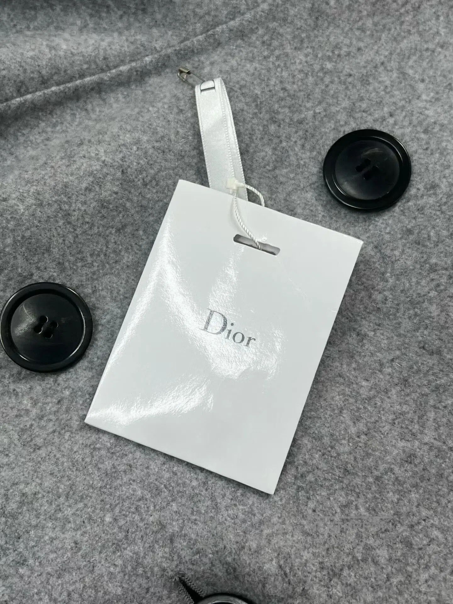 Dior Christian Dior Double-Breasted Coat. Size S / US 4 / IT 40 - 9 Thumbnail